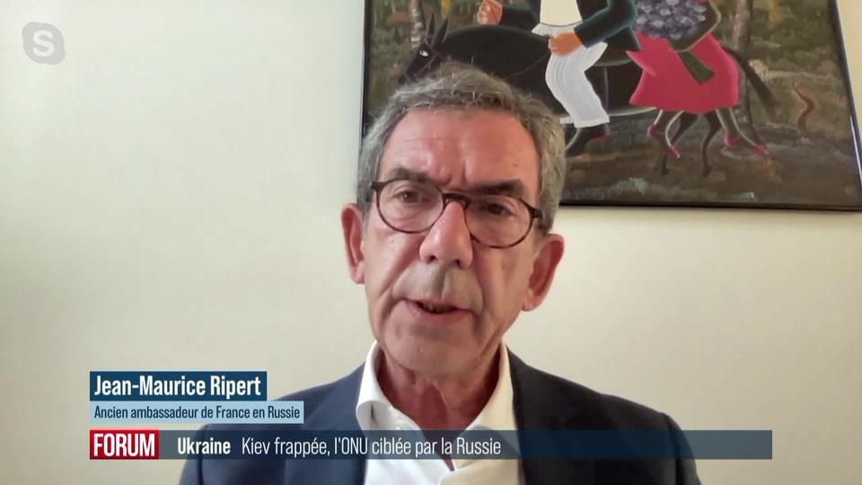 La Russie cible l'ONU en attaquant Kiev: interview de Jean-Maurice Ripert