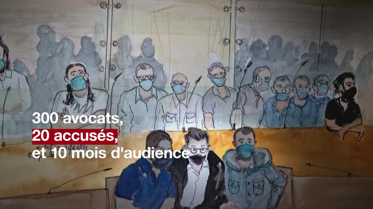 Le procès-fleuve des attentats du 13-Novembre aura duré 10 mois et mobilisé 300 avocats