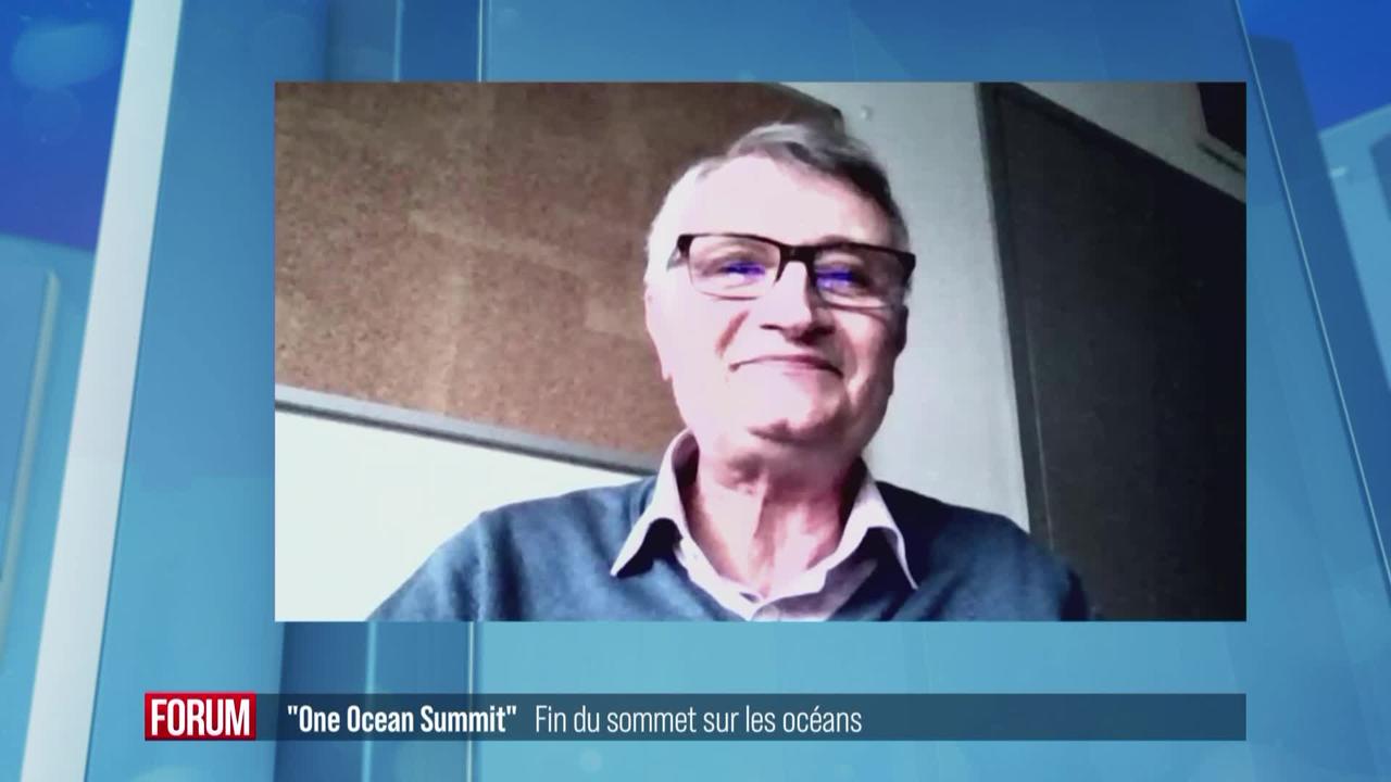Le premier sommet international sur les océans s’achève à Brest: interview de Denis Bailly (vidéo)