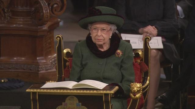 Grand retour d'Elizabeth II en public pour une cérémonie d'hommage au prince Philip