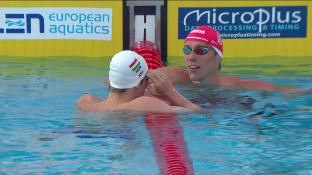 Rome (ITA): 200m 4 nages, 1-2 finales messieurs: Desplanches (SUI) 5e ne se rassure pas mais se qualifie au temps !