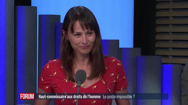 Michelle Bachelet quitte son poste de Haute commissaire aux droits humains aux Nations unies: interview de Nadia Boehlen