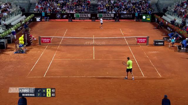 Tennis: le retour de Stan Wawrinka à l'ATP de Rome