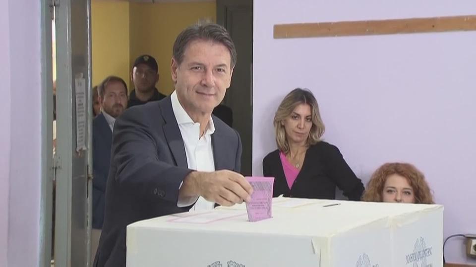 Le vote de Giuseppe Conte