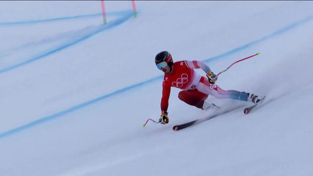 Combiné messieurs, descente: Meillard (SUI) commet une grosse erreur et perd tout espoir de médaille