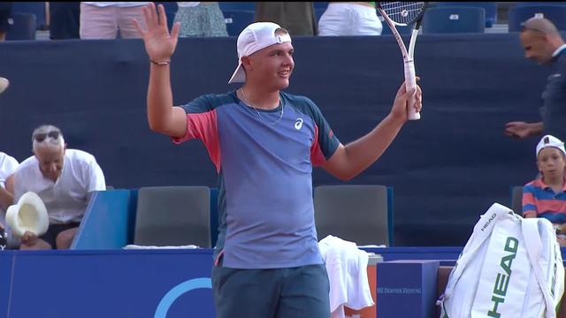 1-16, M.-A.Hüsler (SUI) - D.Stricker (SUI) (7-6, 6-7, 4-6): Stricker remporte le duel 100% suisse en 3 sets !