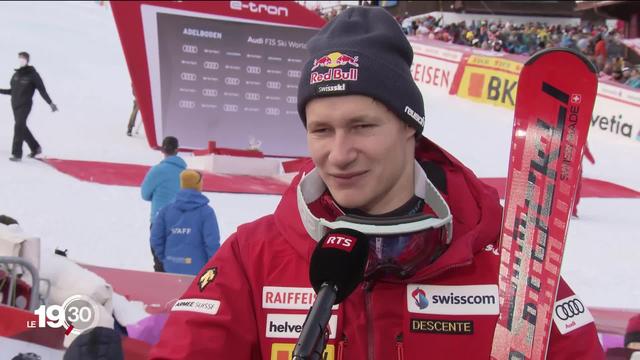 Sensation à Adelboden. Marco Odermatt s'impose pour la quatrième fois de la saison en slalom géant.