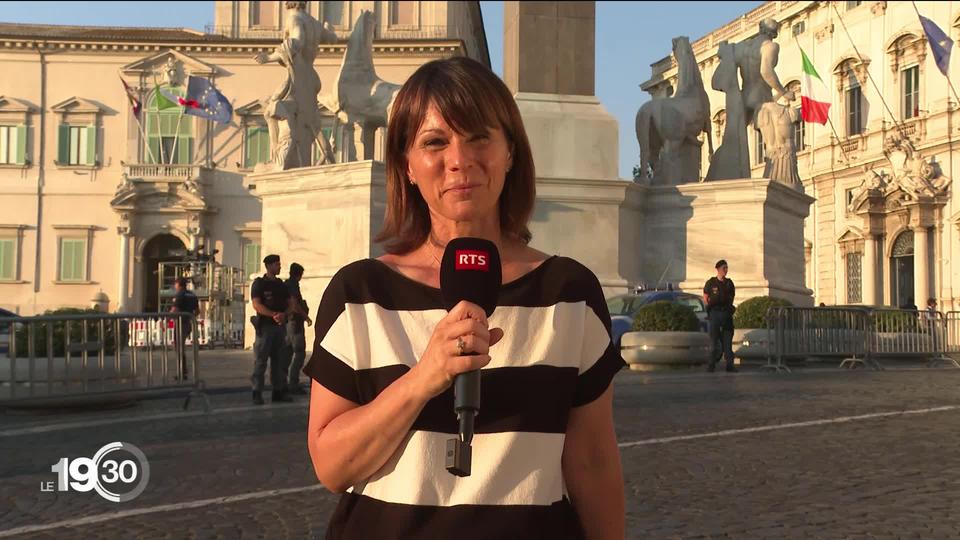 À Rome, Valérie Dupont analyse les conséquences politiques du départ du Premier ministre italien Mario Draghi