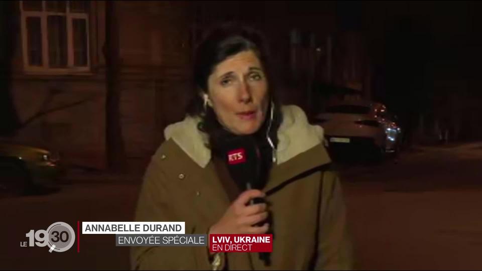 Pression sur les civils: les précisions d'Annabelle Durand, en direct de Lviv en Ukraine