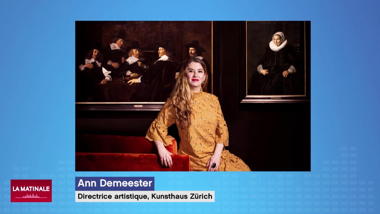 L'invitée de La Matinale (vidéo) - Ann Demeester, nouvelle directrice artistique belge du Kunsthaus de Zurich