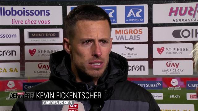 Football, 28e journée: Sion - St-Gall (0-3), l'interview de Kevin Fickentscher