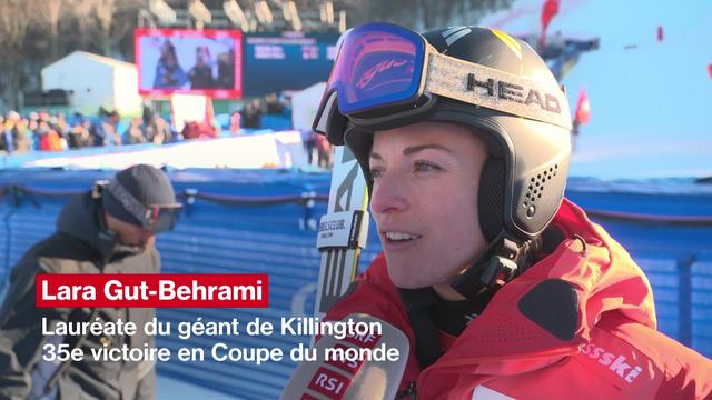 Ski alpin: "J'aurais signé pour un début de saison pareil" (Lara Gut-Behrami)