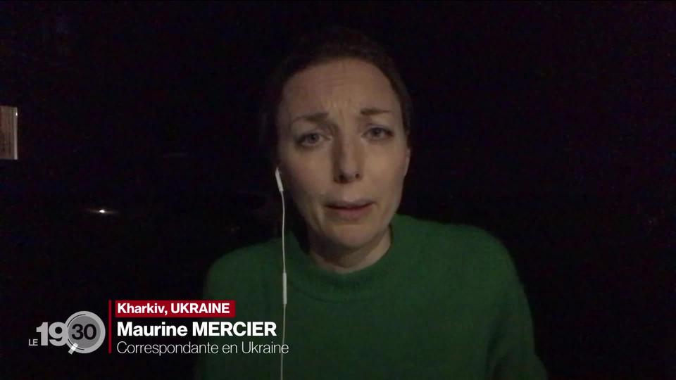 Guerre en Ukraine: La journaliste Maurine Mercier est à Kharkiv, près de la ligne de front. Elle a vu l'horreur des fosses communes à Izioum