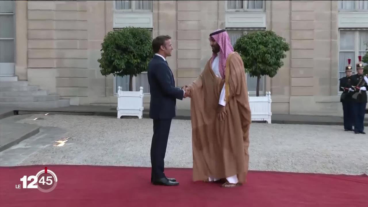 Le président français Emmanuel Macron a reçu la visite controversée du prince héritier d’Arabie Saoudite Mohammed ben Salmane
