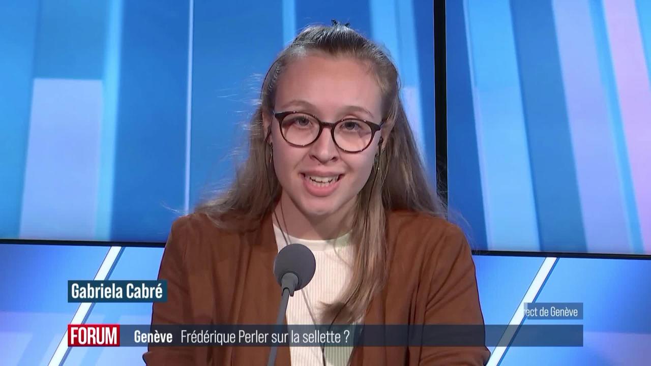 Genève: Frédérique Perler sur la sellette?