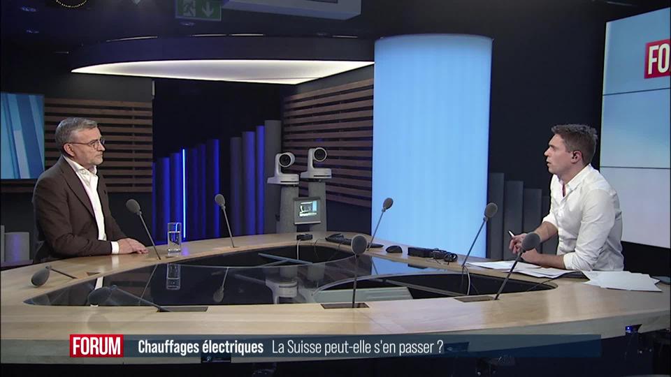 Chauffages électriques, la Suisse peut-elle s'en passer? Interview de Christian Petit