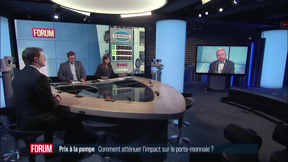 Comment atténuer l’impact du prix de l’essence sur le porte-monnaie? Débat entre Nicolas Walder et Jean-Luc Addor