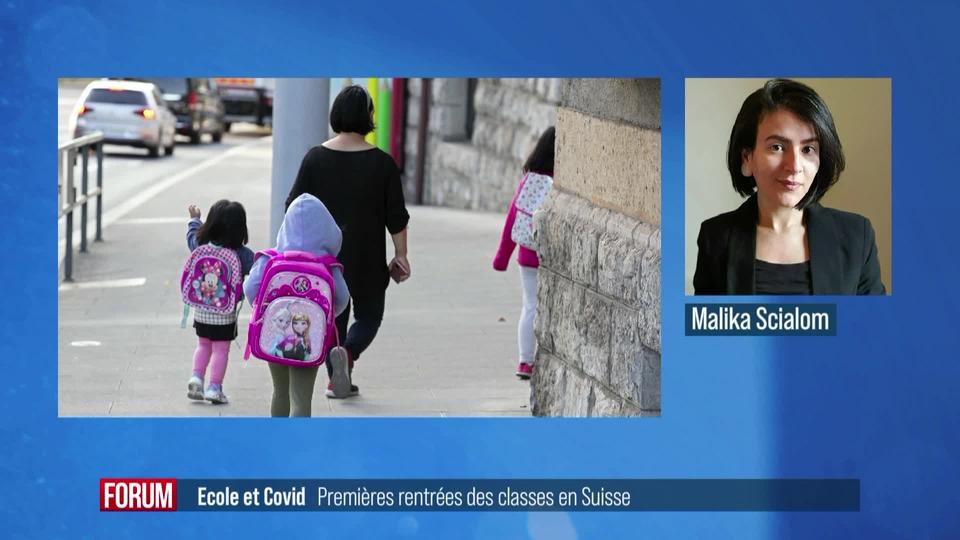 Craintes autour du variant Omicron à l’heure de la rentrée des classes dans plusieurs cantons alémaniques