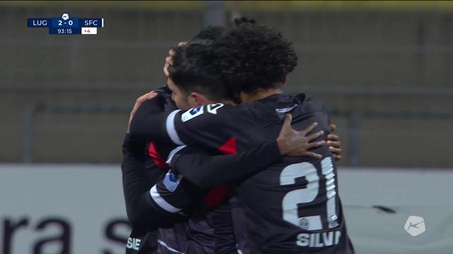 23e journée, Lugano - Servette (2-0): les Tessinois consolident leur 4e place