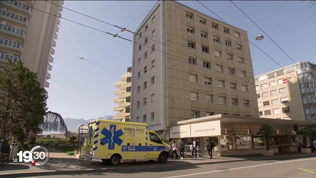 Une famille se jette d'un immeuble de Montreux, quatre morts et un blessé grave