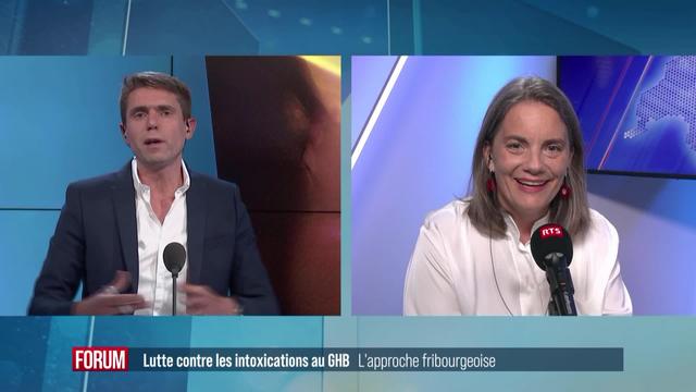 L'approche fribourgeoise contre les intoxications au GHB: interview de Lise-Marie Graden