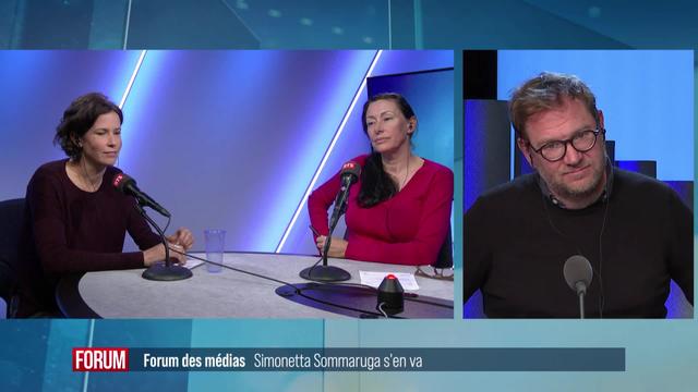 Forum des médias - Simonetta Sommaruga s'en va