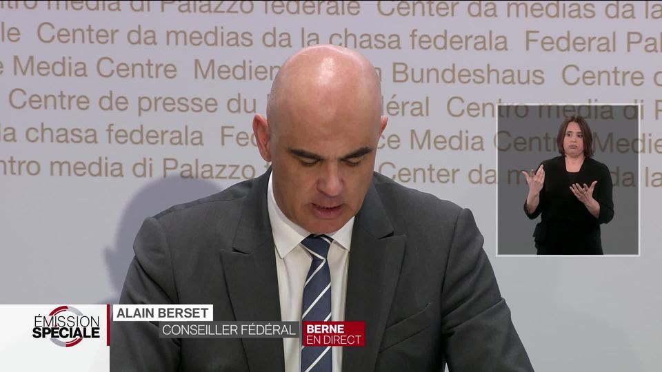 Alain Berset détaille la fin des indemnités pour pertes de gain