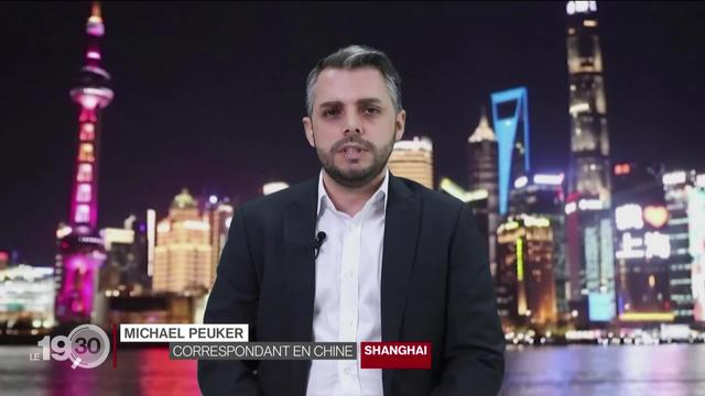 Michael Peuker, correspondant de la RTS à Shanghai, commente la situation de la Chine face à la guerre en Ukraine