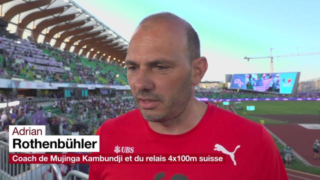 Athlétisme - Mondiaux: "Mujinga Kambundji peut courir avec les meilleures" (Adrian Rothenbühler)