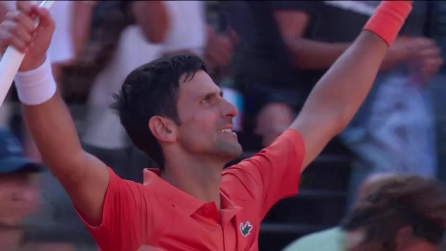 Finale: N. Djokovic (SRB) - S. Tsitsipas (GRE) (6-0, 7-6): 6e titre du numéro 1 mondial à Rome
