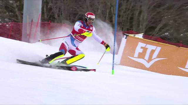 Garmisch (GER), slalom messieurs, 1re manche: Ramon Zenhaeusern (SUI)