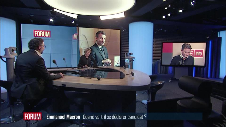 Quand Emmanuel Macron va-t-il se déclarer candidat à l'élection présidentielle françaises?