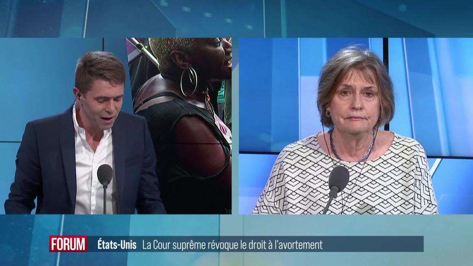 La Cour Suprême américaine révoque le droit à l’avortement: interview d'Aline Helg