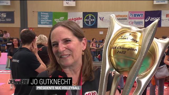 Volleyball, finale playoffs dames : Sm'Aesch Pfeffingen – NUC (20-25, 25-19, 16-25, 23-25): les Neuchâteloises titrées