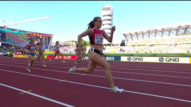Eugene (USA), heptathlon, 200m: Annik Kälin (SUI) s'impose en 24"05