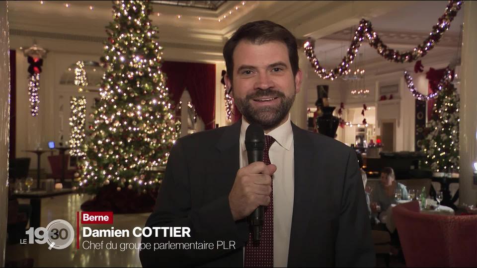 Élection au Conseil fédéral: Damien Cottier, chef du groupe parlementaire PLR à Berne, appelle le Parti socialiste à prendre ses responsabilités