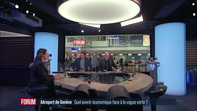 Quel avenir pour l'aéroport de Genève face à la vague verte? Débat entre Vincent Subilia et Isabelle Pasquier-Eichenberger