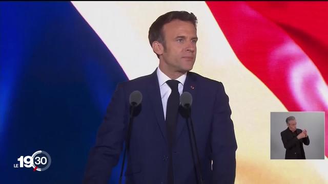 Réélu président de la République, Emmanuel Macron souhaite rassembler les Français