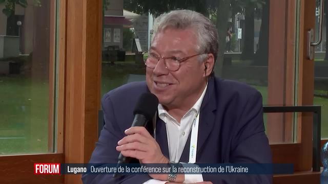 Les enjeux de la conférence sur la reconstruction de l'Ukraine: interview de Filippo Lombardi