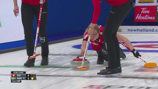 Curling: la Suisse se hisse en finale