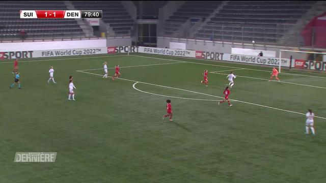 Football féminin, Match amical: Suisse - Danemark (1-2)