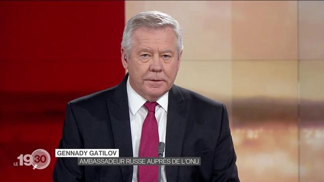 Gennady Gatilov, ambassadeur de Russie à l'ONU, justifie l'invasion de l'Ukraine