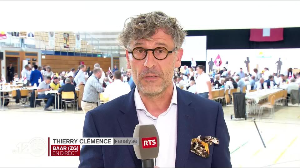 Rentrée politique: l'analyse de Thierry Clémence, en direct de Baar (ZG)