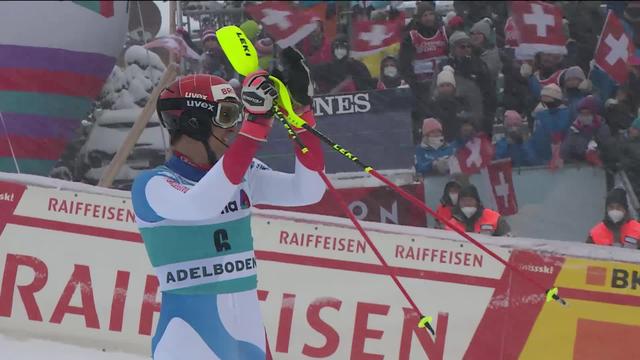 Adelboden (SUI), slalom messieurs, 2e manche: Ramon Zenhaeusern (SUI)