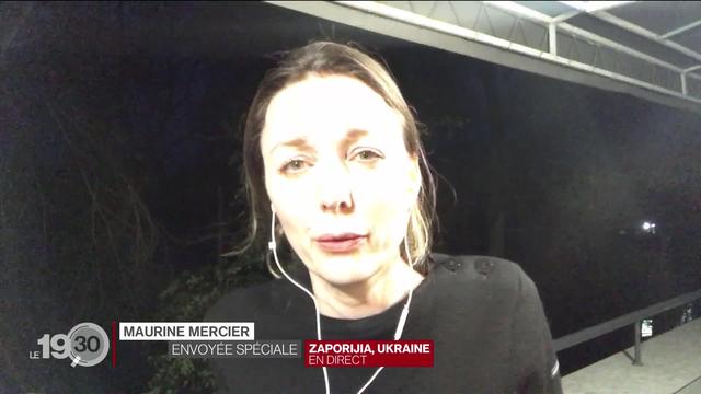 Maurine Mercier, envoyée spéciale en Ukraine, commente l'évacuation de civils de Marioupol