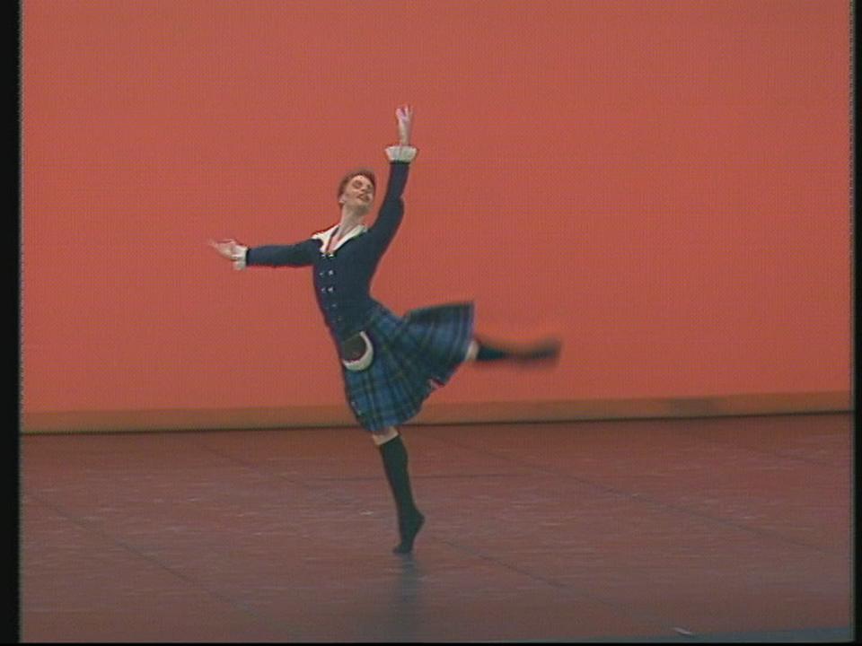 Christopher Wheeldon, Grande-Bretagne. Variation classique. La Sylphide I.