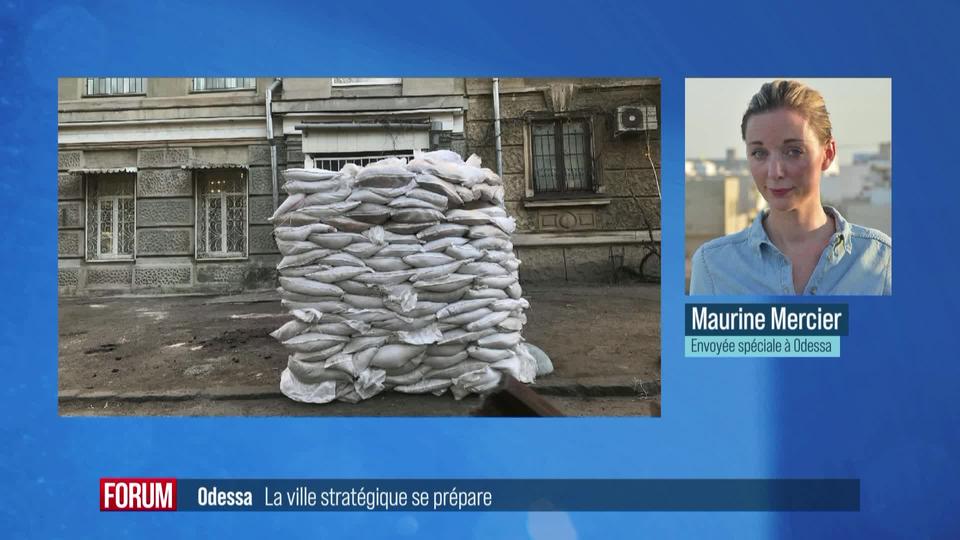 La ville stratégique ukrainienne d'Odessa se prépare à une attaque russe