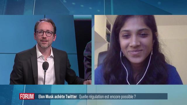 Elon Musk rachète Twitter: quelle régulation est encore possible? Interview de Anuchika Stanislaus