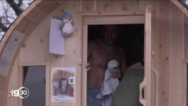 À Neuchâtel, la tentation des saunas au bord du lac est devenue tendance