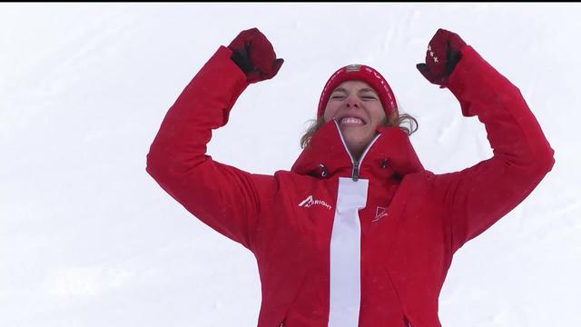 JO, Ski alpin - Combiné dames, slalom: Michelle Gisin emporte la médaille d'or. L'argent pour Holdener
